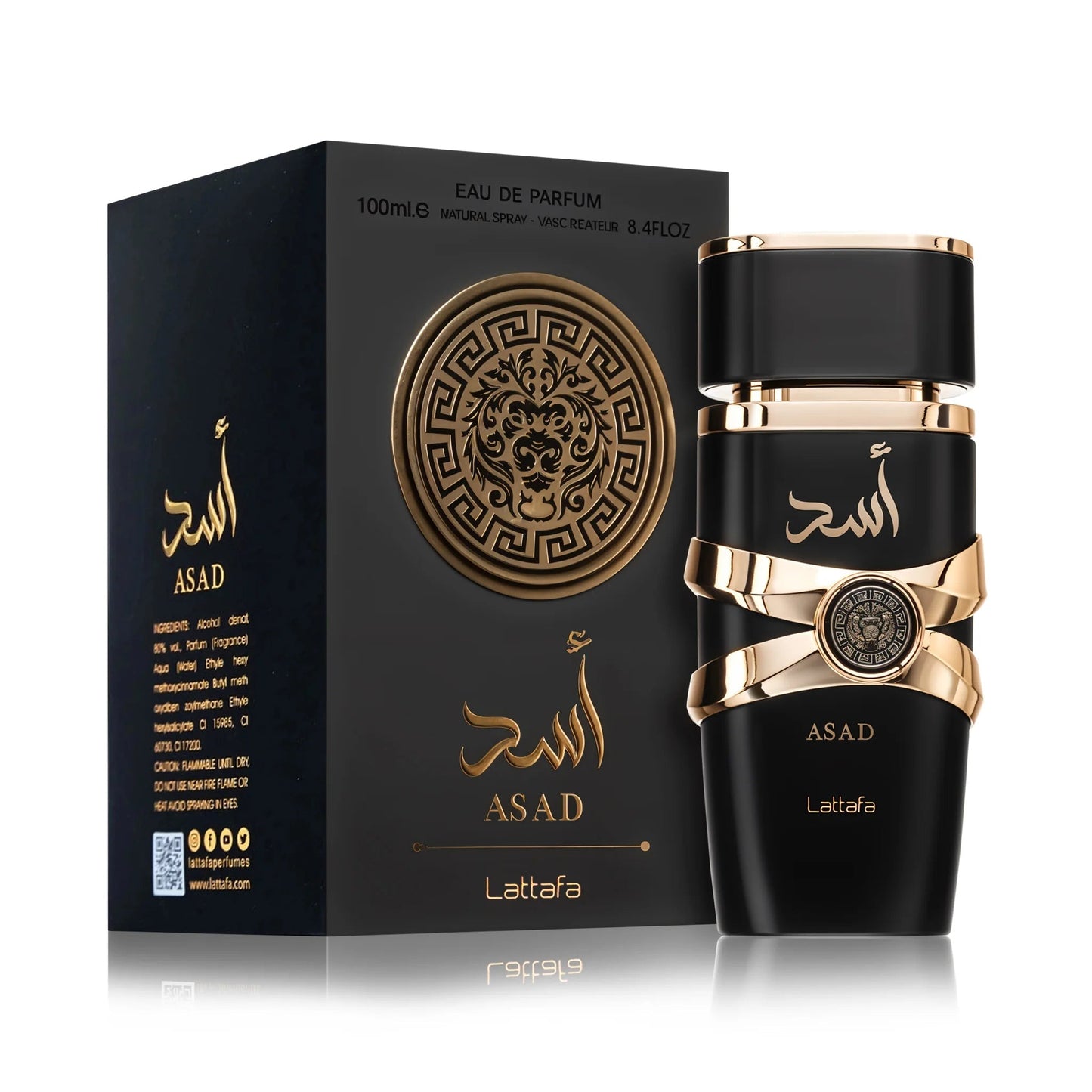 Asad Lattafa Eau de Parfum Hombre 100ml
